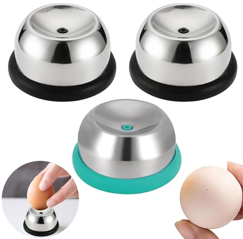 3 Piezas Picadora de Huevos, Perforador de Huevos de Acero, Perforadora de Huevos, Herramienta De Perforación De Huevos, Huevos de Acero Inoxidable, para Barra, Cocina