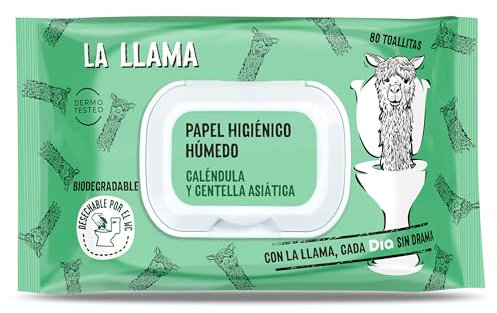 DIA LA LLAMA papel higiénico húmedo Fresh bolsa 80 unidades