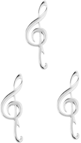 IMIKEYA Music Bottle Opener 3pcs Opener Stainless Steel Beer Glass Metal Metal Bottle Musical Bottle Music Note Small Personality