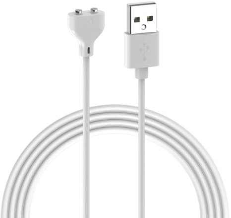 hafiuege Caricatore magnetico universale da 7 mm, cavo USB a 2 pin, passo di contatto magnetico da 7 mm, cavo di ricarica universale per la pulizia di apparecchi per massaggi e altro ancora