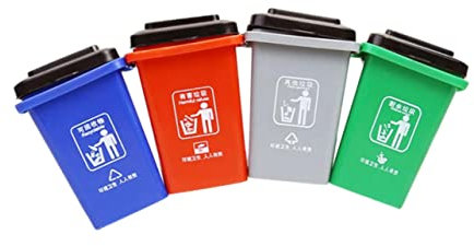 BESTonZON Juguete De Clasificación De Basura Educativo para Juguete Cognitivo De para Interiores Desarrollo Temprano Aprendizaje Clasificación De Residuos