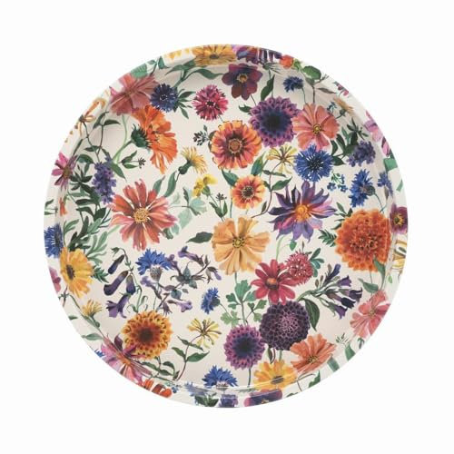 elitetins Emma Bridgewater Garden Flowers Deepwell Tin Tray 300 mm (d)