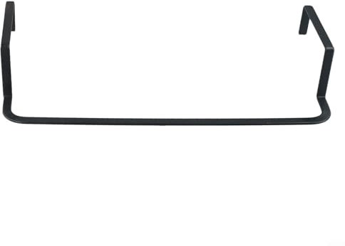 Handtuchhalter für Heizkörper mit modernem Design, perfekt zum nahtlosen Trocknen und Erhitzen von Handtüchern (Schwarz, klein)