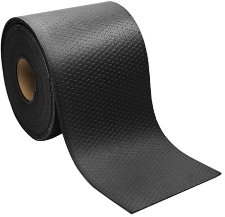 BLACK-CAT Panther Antirutschmatte 4000×200×4 mm – rutschfest, zuschneidbar, chemikalienbeständig, VDI 2700 Zertifiziert, kompakt & robust, für Haushalt, Werkstatt & Transport