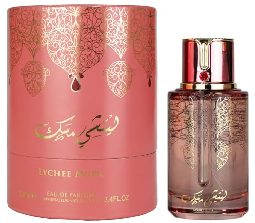 Arabiyat Lychee Musk EDP 100 ml – Unisex Fruity Floral with Lychee, Rose & Vanilla-Caramel | Bright Long‑Lasting Scent