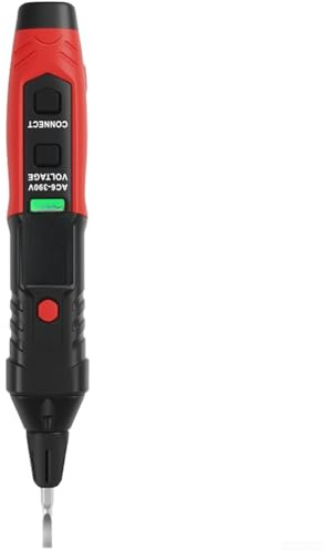 Spannungsprüfer, berührungsloser Spannungsprüfer mit Sprachübertragung & NCV-Erkennung für Wechselspannung 6V-390V, elektrischer Spannungsdetektor mit Taschenlampe
