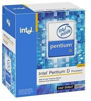 Intel Pentium D 820 Dual Core Prozessor 2800 MHz Sockel 775 PLGA 800FSB Cache 2048 KO BTX A0