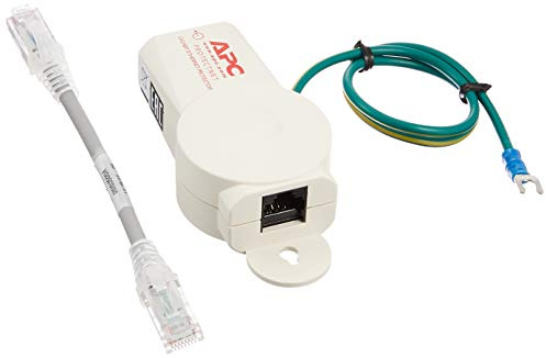 APC PNET1GB ProtectNet Standalone Surge Protector for 10/100/1000 Base-T Ethernet Line - White