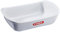 Pyrex Supreme Auflaufform, Keramik, Weiß