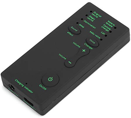 Dpofirs Mini Carte Son changeur de Voix pour Ordinateurs, convertisseur de Son avec 7 changements de Voix différents, Convient aux Ordinateurs, téléphones, tablettes et appareils de Jeu