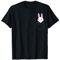 Kaninchen Hase In Der Tasche Haustier Häschen T-Shirt