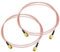 Boobrie 2 Stück SMA-Kabel Koaxialkabel SMA-Stecker auf Stecker 1M Verlängerungskabel RG316 WLAN-Antennenadapter für Koaxial-Antennenkabel 4G-Antenne WLAN-Router
