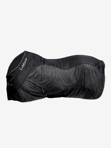 LeMieux Sport-Kühlteppich, Netzstoff, 1,8 m, Schwarz