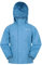Mountain Warehouse Pakka Kids Waterproof Jacket - Wind Resistant, Lightweight,Breathable Rain Coat for Girls & Boys, Packaway Bag - For Rain, Autumn, Winter Blue Kids Size 5-6 Years