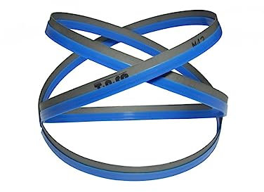 1pc M42 Bi-Metal 1/2 Lame for Sega a Nastro. 1140 1400 1425 1790 2240 X 13mm con 6, 14Tpi Lama for Sega a Nastro Taglio di Legno Duro, Alluminio, Metallo. (Color : 10-14Tpi, Size : Length 2460mm)
