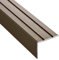 SOTECH 1 Stück Treppenprofil 1000 x 25 x 18 mm, selbstklebend, bronze eloxiert, Kantenprofil aus Aluminium für Laminat, Fliesen, Parkett uvm.