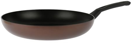 Sitram 713658 Grande Poêle Aluminium Pressé EBENE Marron Ø 32 cm H 6 cm - Revêtement anti-adhésif Whitford Xylan sans PFOA, Manche thermorésistant soft touch - Tous feux dont induction