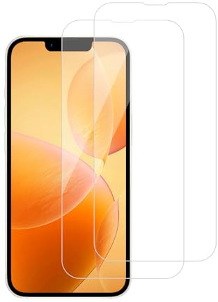 GiiKa für Panzerglas für iPhone 16e/iPhone 14/13 Pro/13 [2 PCS], 9H Härte Panzer Schutz Glas für Apple iPhone 13 Pro Schutzfolie, Anti-Bläschen Panzerfolie, 0.33mm HD-Klar Folie, Anti-Kratz Schutzglas