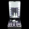 minkissy Make-up- Gel-eyeliner Wimperntusche Lidschatten Reiniger Auge Glitzert Kosmetik Bürsten Creme Wimpern-reiseetui Make-up-kits Shampoo Plastik Black