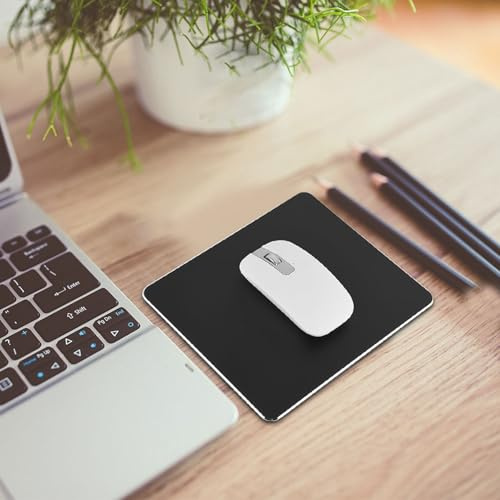 Langlebige Aluminium-Mausmatte, rutschfestes Mousepad für Gaming und