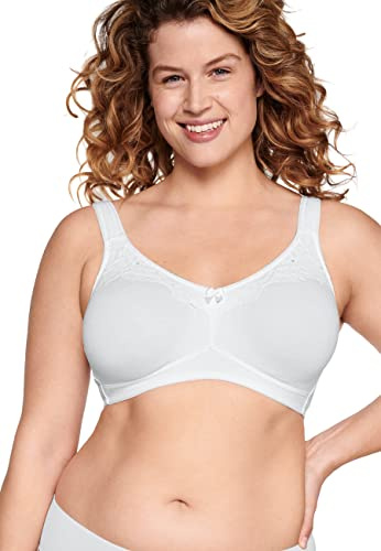 Naturana Bügelloser BH mit geformten, weichen Körbchen Gr. 80B , weiß