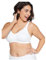 Naturana Women's Moulded Soft Cup Bra Molded, White, 36B