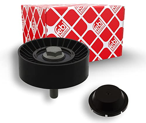 febi bilstein 36982 Idler Pulley for auxiliary belt, with screw, pack of one