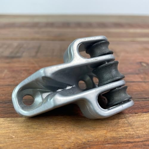 ClamCleat für 3-6 mm Schot Tauwerk Klemme CL247 Alu Mast Curryklemme 3 Rollen