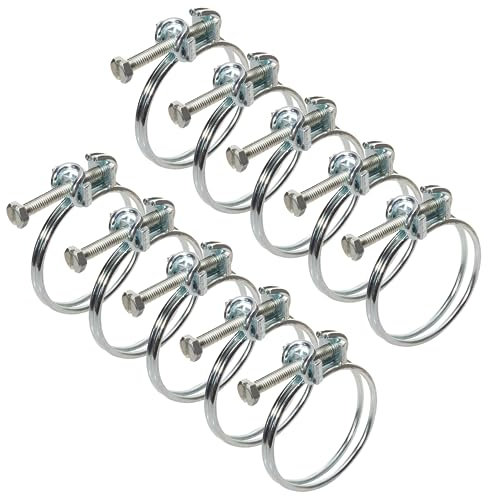 Pisces Double Wire Clips for 25mm Hose (10 Pack)