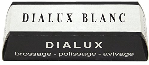 Dialux WHITE Premium Polishing Compound Bar 100g for Final Finish Polishing of All Metals