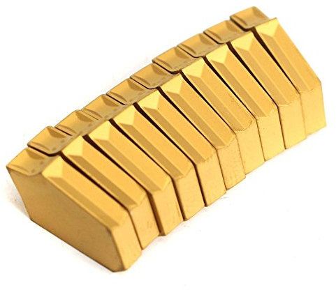 ChaRLes 10Pcs Zqmx3N11-1E Sp300 Ybc251 Tagliate Gli Inserti Di Scanalatura Per Zq2020-3 Utensile Di Tornitura