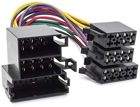 Mini ISO Adapter Kabel Display Umrüst TID MID Radio Steuerung kompatibel mit Opel