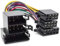 Mini ISO Adapter Kabel Display Umrüst TID MID Radio Steuerung kompatibel mit Opel