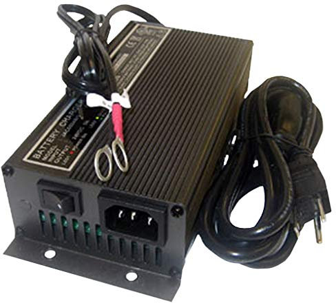JAC0348-R 48V, 3A Schauer Battery Charger/Maintainer for 48 Volt Systems up to 40 Amp Hour Battery Capacity, with Ring Terminals