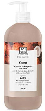Duschgel & Shampoo ohne Seife, 500 ml, extra weich (Kokos)