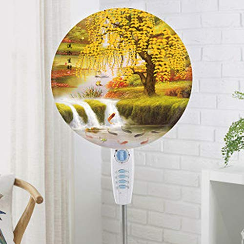 Fan-staubschutz, Staubdichtes Ventilator Cover, Für Fan Bodenventilator Tischventilator Wand Fan Dekoration