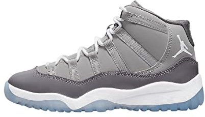Nike Air Jordan 11 Retro PS Basketball Trainers 378039 Sneakers Schuhe (UK 2.5 us 3Y EU 35, medium Grey Multi Color 005)