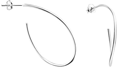 SOFIA MILANI - Damen Ohrringe 925 Silber - Bogen Ohrstecker - E1140