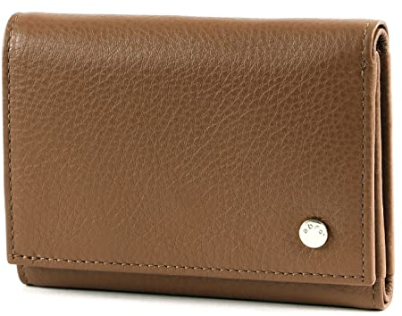 Abro Leather Dalia Flap Wallet Caramel/Cognac