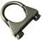 Boltza® Stainless Steel 45mm Universal Saddle Style U Bolt Clamp, Exhaust Heavy Duty Clamp with Nuts x1