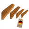 Kardamov Studio 4er Set Haken aus Berlin, natürliche Holz Wandhaken, Moderne Dekorative Handgefertigte Kleiderhaken aus Eiche, Vintage Garderobe Jackenhalter, Minimalistische Mehrzweck Huthaken