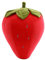 Katutude Jouets de Fraise en Peluche Coussins en Fraise Mignon Fruits en Peluche Oreiller en Forme de Fraise Jouet Coussin Doux Fruits Étreignant Oreiller Poupée Cadeau pour Enfant25cm