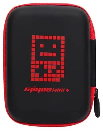 Étui de Voyage Portable Rigide pour Console de Jeu Portable Miyoo Mini Plus, Support de Rangement Sac EVA Accessoires de Console de Jeu Portable Étui de Rangement de Voyage Tout-en-Un