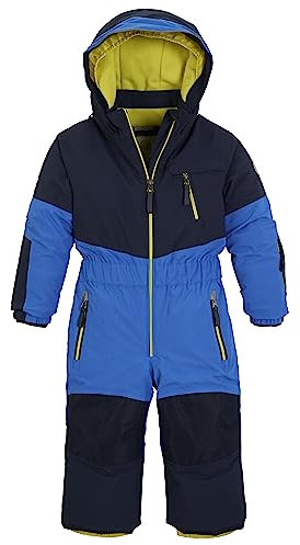 first instinct by killtec FISW 32 MNS ONPC Skioverall/Schneeanzug mit Kapuze, wasserdicht, royal