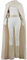 Yanny Padme Amidala Weiß Outfit Kostüm Zubehör Prinzessin Padme Cosplay Cape Umhang Hemd Gürtel Erwachsene (Stil 1, X-Small)