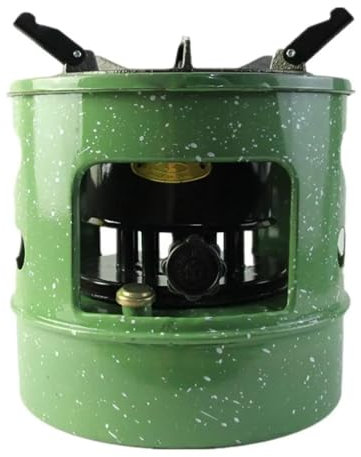 DELURA Outdoor Kerosin Heizung 12 Core Outdoor Tragbare Kerosin Brenner Mehrzweck Camping Herd for Wandern Jagd Angeln Und Geeignet für den Innen- und Außenbereich