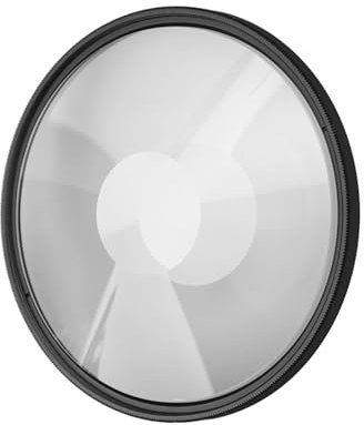 Fockety Spiral Halo Camera Lens Filter, 82mm 77mm 72mm 67mm Special Effects Prism Lens Halo Fx Filter for Camera, Special Effects Photography Accessories Camera Lens Filter for Photo