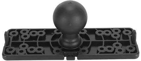 Fish Finder Mount Base, Ball-Mount Fish Finder Mount,Nylon Electronic Fish Finder Holder for Garmin for Humminbird for Lowrance,Boat Fish Finder Electronics Mount,1.5 Inch
