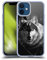 Head Case Designs Offizielle Stanley Morrison Grauer Wolf mit Drachenmarkierung Schwarz und weiß Softgelhülle Kompatibel Mit Apple iPhone 12 Mini Und Kompatibel Mit Magsafe Zubehör