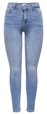 JDY Damen Jdyfina Mw Skinny Ankle JNS Med Bluenoos Jdyfina Mw Skinny Ankle JNS Med Bluenoos